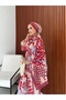 شال منقوش 32-501 STD بيج - 3