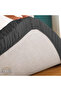 Premium Fitted-Style Mattress Topper 9cm/800GSM with deep pocket and all around elastic – Black - 5