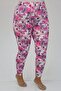 F-1729 Plus Size Long Sleeve Hijab Swimsuit Set - Pink - Gray - 6