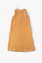 Nina Linen and Tencel ™   Long Dress Mustard - 5