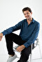 It's a New Product.Men's Comfortable Fit P Cotton U O Oversized K Linen Shirt - 7