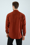 It's a New Product.Men's K Linen D Textured O Oversized Tile Men's Shirt - 8