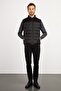 Men's Quilted Puffer Vest Black - 7