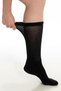 Towel Sole Diabetic Black Color Cotton Knee Socks 36-40-Pdd-101Syh (Rice Knitted Non-Tightening Socks) - 2