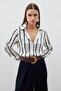 Striped Classic Shirt - Navy Blue - 2