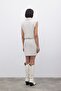 Silvery Tweed Vest - Stone - 6