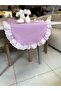 100% Cotton Scallop Frilled Oval Runner (40X110)