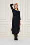 Women's Long Sleeve Etegi Oval Slit Midi Dress - 6