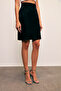 Jacquard Bell Skirt - Black - 4