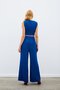 Casual Crepe Trousers - Indigo - 7