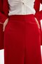Casual Crepe Trousers - Red - 4