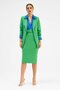 Mono Collar Classic Jacket - Green - 5