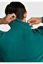 Men's Green 100% Merino Turtleneck Sweater - 4