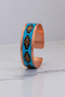 Women's Copper Bracelet Ring Set - Charmaleon Model Special Edition Metal Box Zeolite Sand - 5