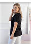 V-Neck Trend Large Size Cotton Fabric Premium T-Shirt - 4
