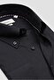 Matteo Royal Oxford Cotton Comfort Fit Black Button-Down Collar Men's Solid Shirt - 5
