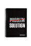 مفكرة أكاديمية بغلاف صلب مقاس A5 بدون تاريخ ذات طابع SOLUTION - 2