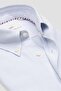Marcel American Oxford Cotton Comfort Fit Light Blue Button-Down Collar Men's Striped Shirt - 6