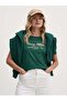 Women's Script Graphic Regular Fit T-Shirt - 6