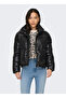 معطف نسائي أسود ONLSKY SHORT PUFFER CC OTW