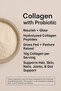 Collagen Peptides Powder With Probiotics, For Healthy Skin, Hair, Nails, Gut & Joints, Unflavored - 2