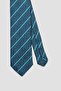 Tie 8 cm Microfiber Polyester Blue Men's Patterned Tie - 2