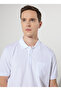 Polo Neck White Men's T-Shirt 4A9000000002 - 5