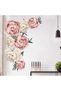 Colorful Peony Flowers Giant Wall Sticker - 2
