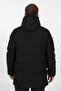 Line Anorak Coat Black - 6