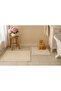 Cotton Bath Mat Ottoman Set of 2 Ecru 60*100 & 50*60 - 2
