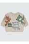 Hello Dude Teddy Bear Printed 6-18 Months Set - Ivory 12-18 Months - 2