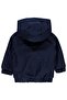 Hooded Welsoflu Pilot Coat for 2-5 Years - Navy Blue - 3