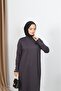 Mercerized Dress with Stone Detail - 4