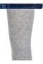 Civil Girls' Plain Patterned Pantyhose |   Interlock |   School Nursery and Daily Use - Gray - 4