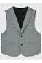 Boy's Vest 6-9 Years Old Gray