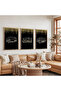 Wooden Framed Religious Verse Triple Wooden Painting Set - 5