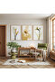 Wooden Framed Delicacy of Nature Triple Wooden Painting Set - 3