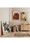 Natural Harmony Triple Wooden Painting Set with Wooden Frame