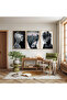 Wooden Framed Three-Piece Wooden Painting Set between Dream and Reality - 3