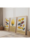 Wooden Framed Fairy Tale Journey Triple Wooden Painting Set - 2