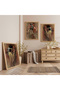 Wooden Framed Red Creek Young Lovers Triple Wooden Painting Set