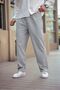 Men's Linen Loose-Fit Trousers Gray - 5