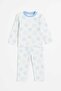 Seasonal Teddy Bear Boys' Pajama Set Ribbed Cotton Casual 1-2-3 Years Old - 3
