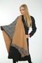 Winter Trend Camel Plaid Patterned Scarf - Designed for Elegance and Warmth Sal1212 - 8
