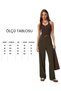 Pensli Pleated Polyviscose Trousers Lgp0021 Khaki - 7