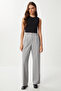 Pensli Pleated Polyviscose Trousers Lgp0021 Gray