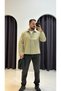 Zippered Boxy Fit Trench Coat - 4