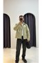 Zippered Boxy Fit Trench Coat - 2
