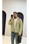 Buttoned Boxy Fit Trench Coat - 6