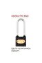 Kale Long Hook Padlock Kd001/70-550 - 3